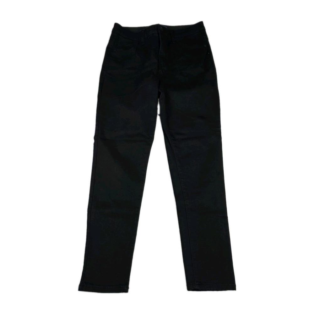 Democracy Jeans Womens Size 8 "Ab"solution High Rise Ankle Skinny Black Denim